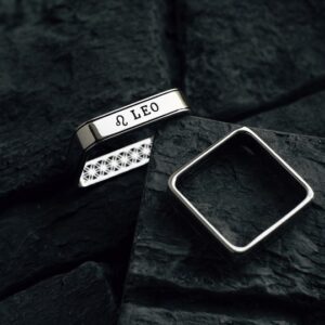 Кольцо Лев | Серебро | Коллекция Zodiac